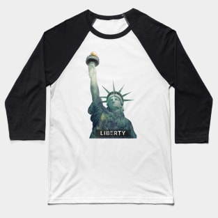 The Statue of Liberty Baseball T-Shirt